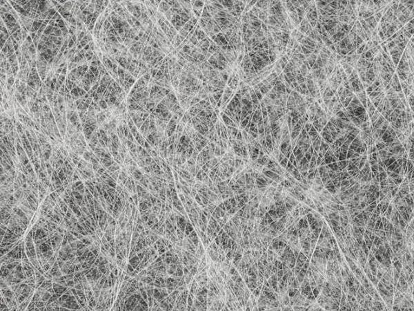 Close-up of activated carbon cabin filter media.