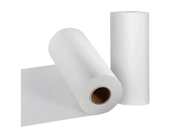 Two rolls of white HEPA filters