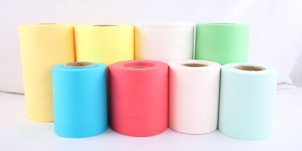 Several different colors of filter papers.