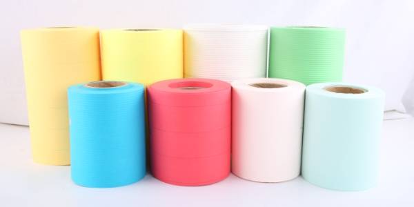 Several different colors of filter papers.