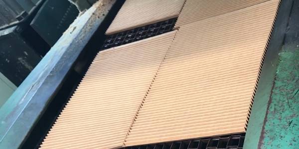 A set of filter paper curing machine.