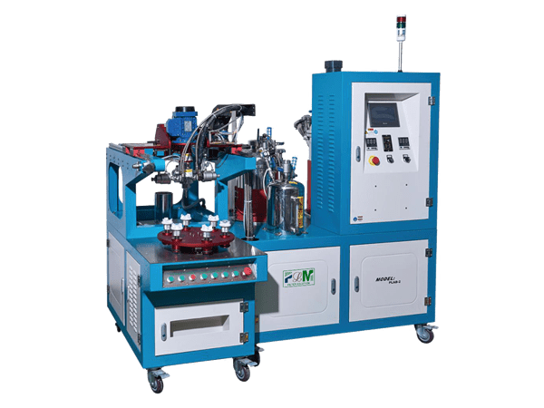A set of PLAB-6 A B Two compounds filter End Cap Gluing Machine.