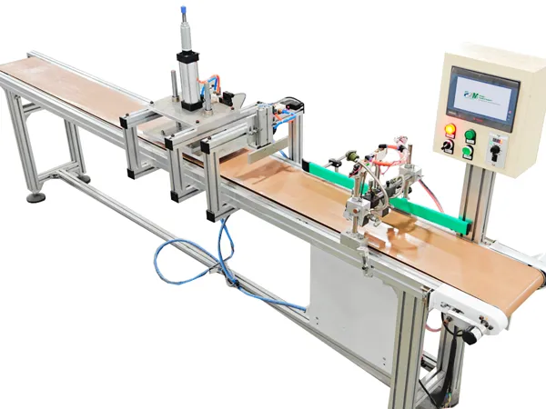 Un conjunto de filtro de PLFJ-2A máquina encoladora personalizar automatización panel aire.