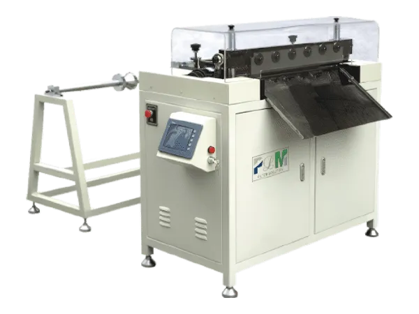 A set of PLHK-50 cabin filter non-woven piece slitting machine.