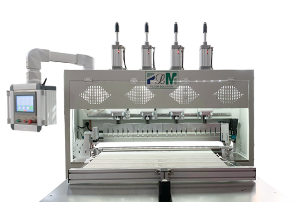 A set of PLHM-1200 industrial dust collection filter cartridge belt ultrasonic connection machine