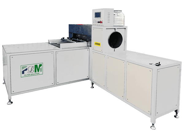 A set of PLM-700 air filter automatic paper loading machine