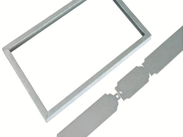 Finished products of the PLM-BF-0301 automatic outer frame forming machine.