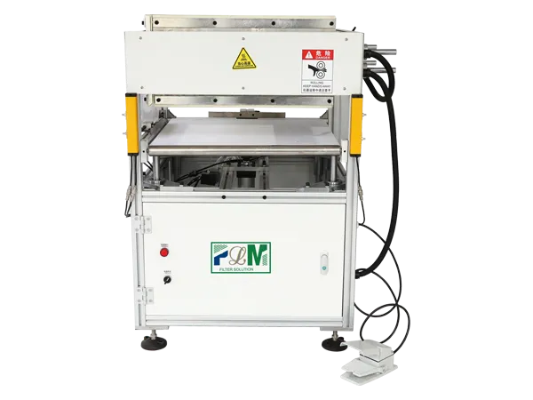 Un conjunto de PLM-ZKHG-2A máquina automática de secado y conformación de marcos de papel.