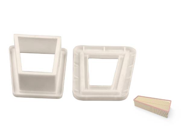 Two set of LMT plastic molds and a PU air filter.