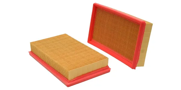 Two PU air filter products displayed.