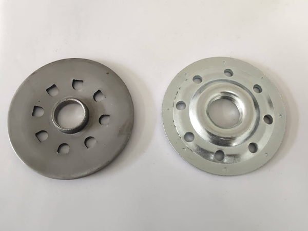 Screw plate progressive die finished product