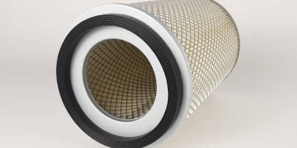 A sealing ring is bonded onto filter element.