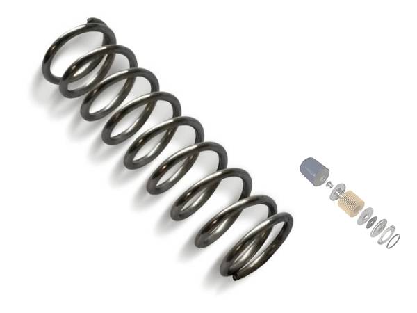 A spring of spin-on filter.